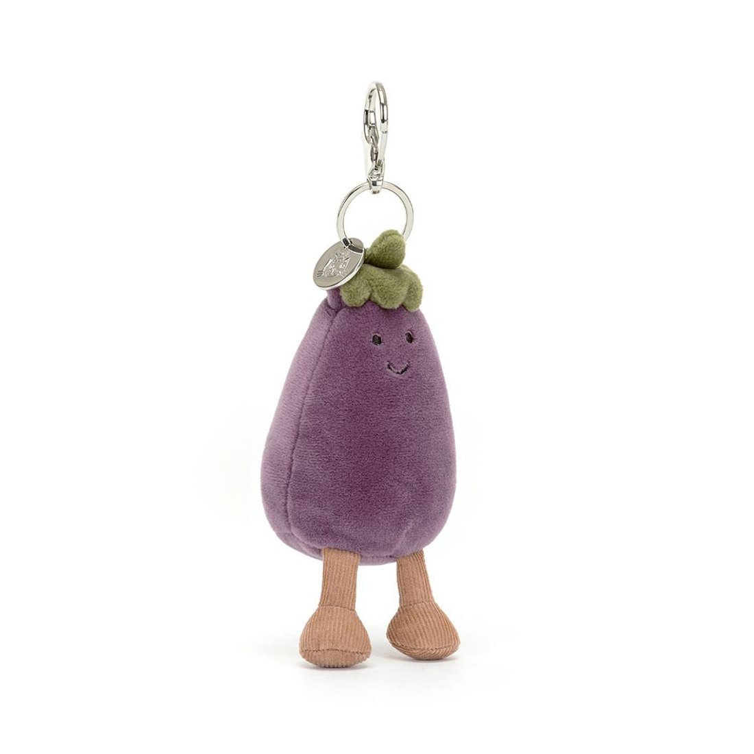 Jellycat Vivacious Aubergine Vorderseite Anhänger | Kuscheltier.Boutique