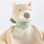 sigikid Vanilla Teddy Bär Schmusetuch Detail Gesicht | Kuscheltier.Boutique