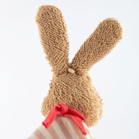 sigikid Vanilla Hase Beige Rückseite Gesicht | Kuscheltier.Boutique