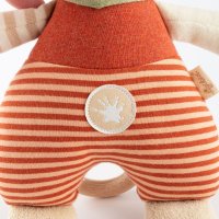 sigikid Vanilla Spieluhr brauner Teddybär Streifenstoff | Kuscheltier.Boutique