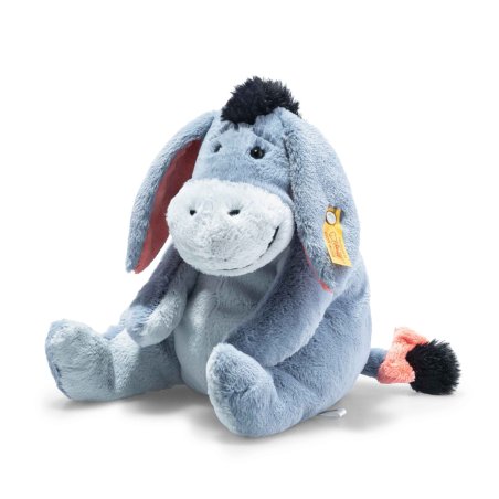 Steiff Soft Cuddly Friends Disney Esel I-Ah, hellgrau | Kuscheltier.Boutique