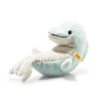 Steiff Soft Cuddly Friends Delfin Denny hellblau | Kuscheltier.Boutique