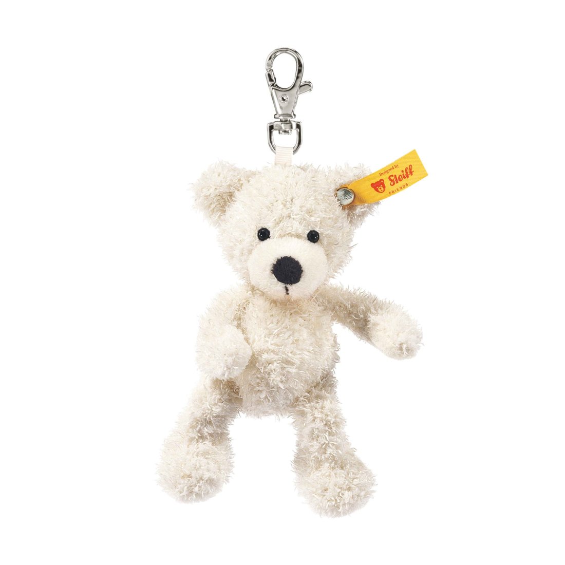 Steiff Schlüsselanhänger Teddybär Lotte weiß | Kuscheltier.Boutique