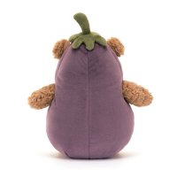 Jellycat Teddy Bär Bartholomew Bear Aubergine Rückseite | Kuscheltier.Boutique