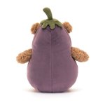 Jellycat Teddy Bär Bartholomew Bear Aubergine Rückseite | Kuscheltier.Boutique