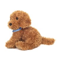 Hermann TEDDY Goldendoodle braun sitzend | Kuscheltier.Boutique