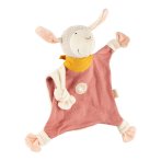 sigikid Tiny Tissue Schaf rosarot Vorderseite Schmusetuch | Kuscheltier.Boutique