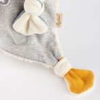 sigikid Tiny Tissue Schaf grau Knoten Schmusetuch | Kuscheltier.Boutique