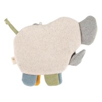 sigikid Tiny Tissue Elefant bunt Rückseite Knistertuch | Kuscheltier.Boutique