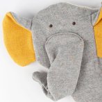 sigikid Tiny Tissue Elefant bunt Gesicht Knistertuch | Kuscheltier.Boutique