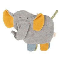 sigikid Tiny Tissue Elefant bunt Vorderseite Knistertuch | Kuscheltier.Boutique