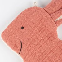 sigikid Tiny Tissue Hase Gesicht Musselin-Knistertuch | Kuscheltier.Boutique