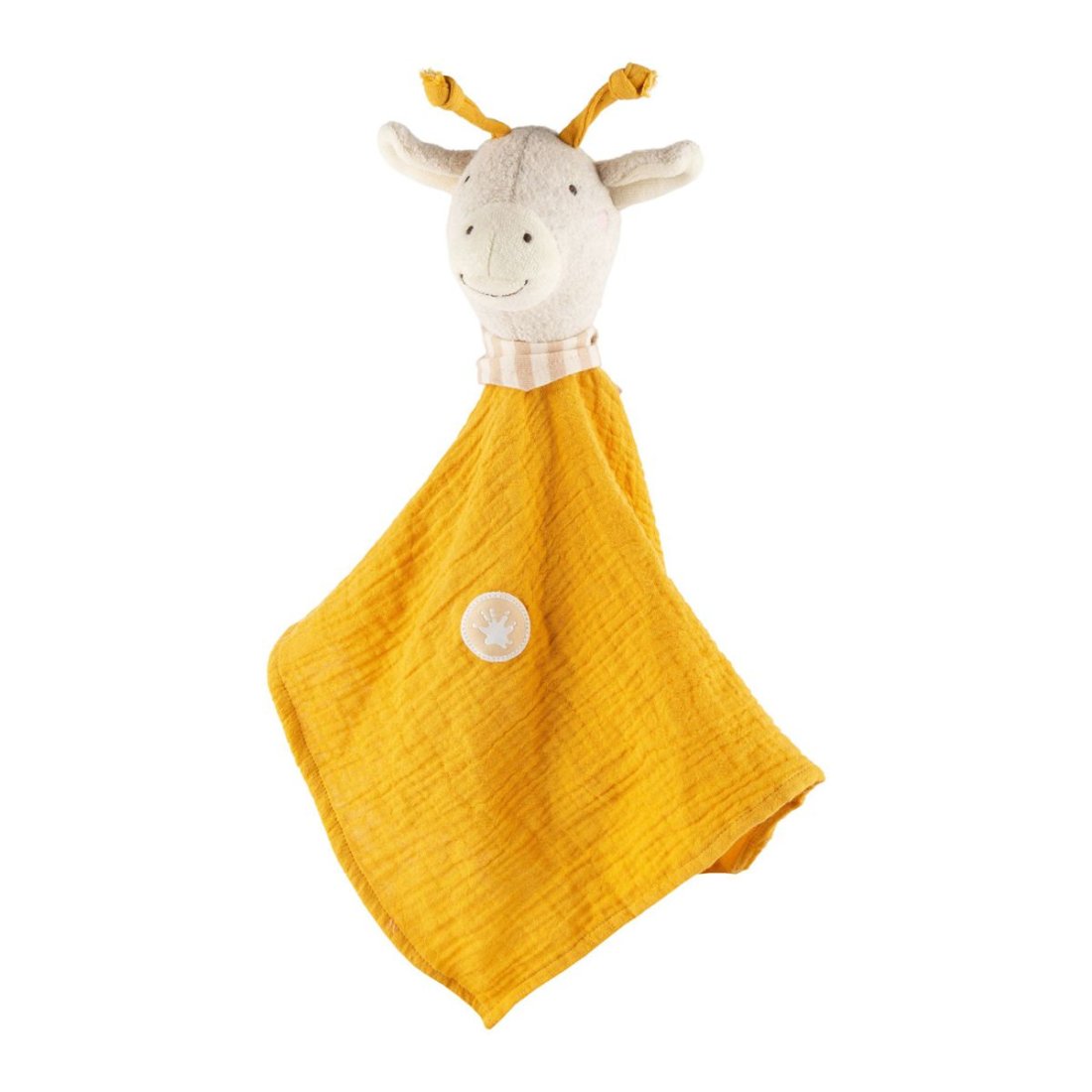 sigikid Tiny Tissue Giraffe Vorderseite Musselin-Schmusetuch | Kuscheltier.Boutique