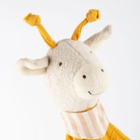 sigikid Tiny Tissue Giraffe Kopf Musselin-Schmusetuch | Kuscheltier.Boutique