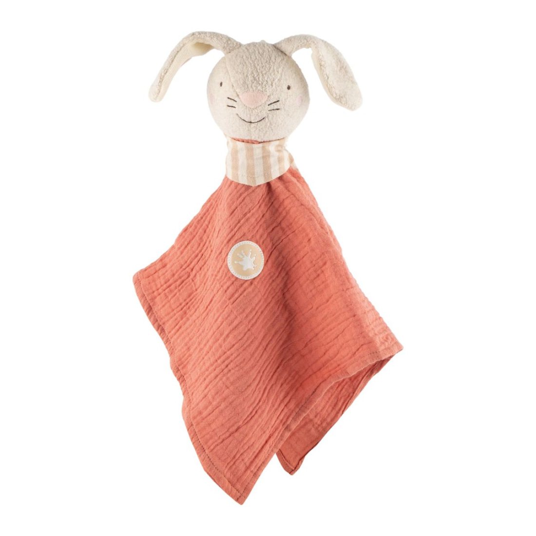 sigikid Tiny Tissue Hase Vorderseite Musselin-Schmusetuch | Kuscheltier.Boutique