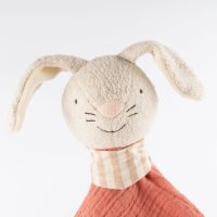 sigikid Tiny Tissue Hase Kopf Musselin-Schmusetuch | Kuscheltier.Boutique