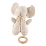 sigikid Tiny Tissue Elefant Rückseite  Spieluhr | Kuscheltier.Boutique