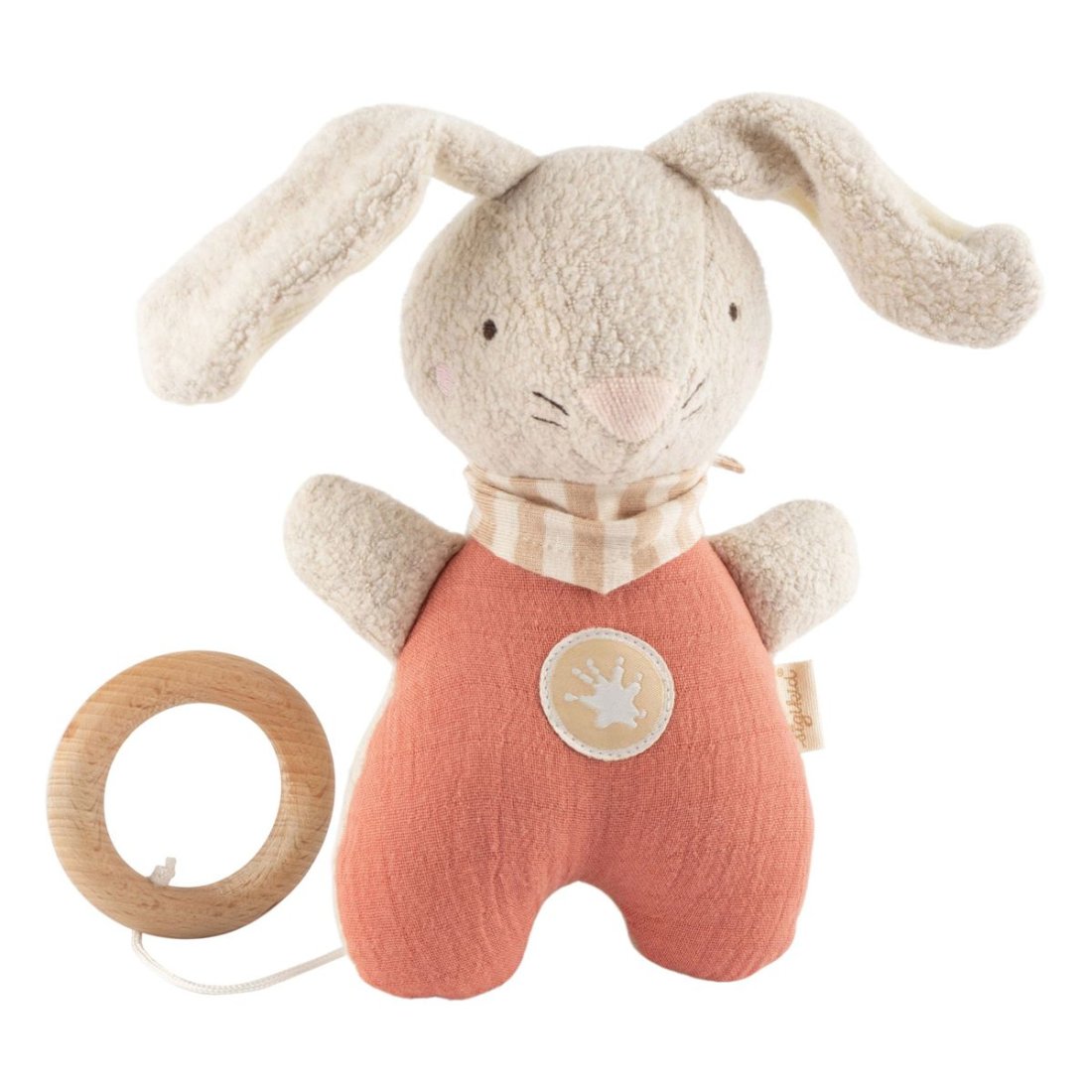 sigikid Tiny Tissue Hase Vorderseite  Spieluhr | Kuscheltier.Boutique