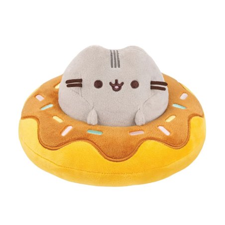 Aurora Pusheen im Schokodonut Vorderseite | Kuscheltier.Boutique