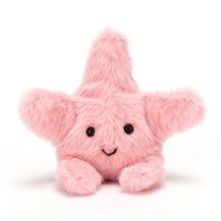 Jellycat Fluffy Starfish Vorderseite Seestern | Kuscheltier.Boutique