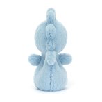 Jellycat Fluffy Seehorse Rückseite Seepferdchen | Kuscheltier.Boutique