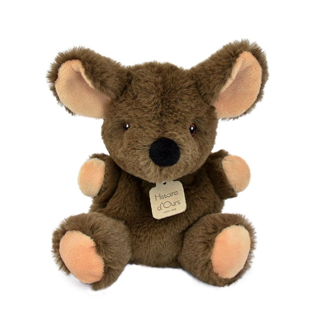 Histoire D'Ours Tierkinder: Mäusebaby braun | Kuscheltier.Boutique