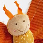 sigikid Yellow Sunshine Schmetterling orange Gesicht Knister-Greifling | Kuscheltier.Boutique