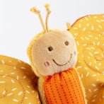 igikid Yellow Sunshine Schmetterling gelb Gesicht Knister-Greifling | Kuscheltier.Boutique