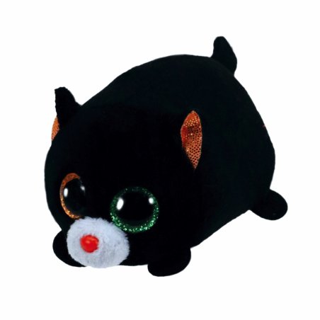 Teeny Tys Katze Treat Stapeltierchen schwarz-weiß | Kuscheltier.Boutique