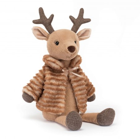 Jellycat Rentier Sofia Reindeer Vorderseite | Kuscheltier.Boutique