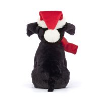 Jellycat Weihnachtshund Pippa Black Labrador Rückseite | Kuscheltier.Boutique