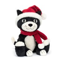 Jellycat Christmas Jack Vorderseite Weihnachtskatze | Kuscheltier.Boutique