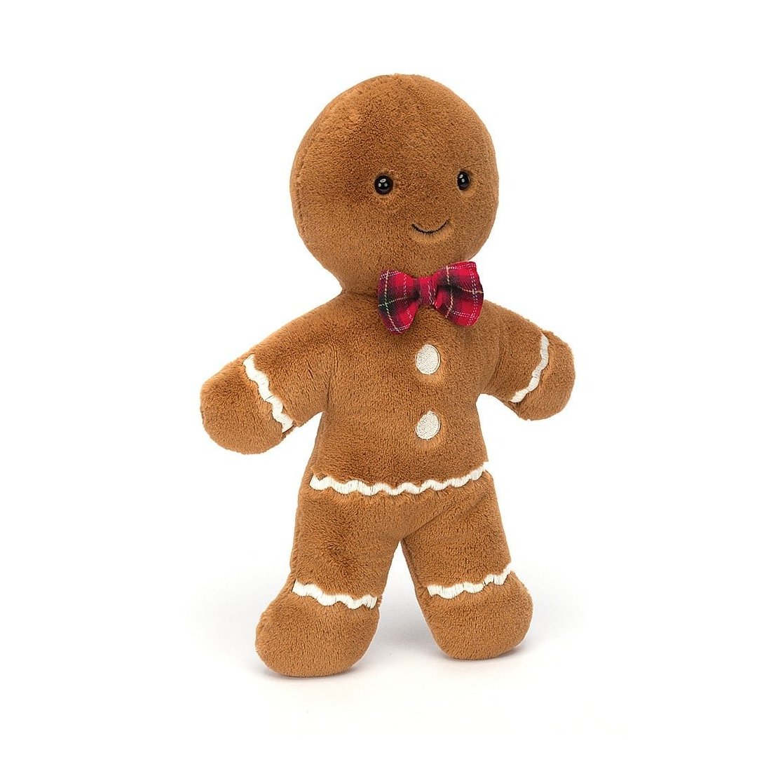 Jellycat Jolly Gingerbread Fred 32cm, Vorderseite | Kuscheltier.Boutique