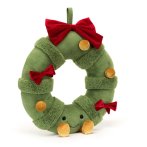 Jellycat Amuseables Decorated Wreath Vorderseite Kranz | Kuscheltier.Boutique