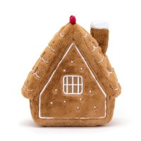 Jellycat Amuseables Gingerbread House Rückseite Lebkuchenhaus | Kuscheltier.Boutique