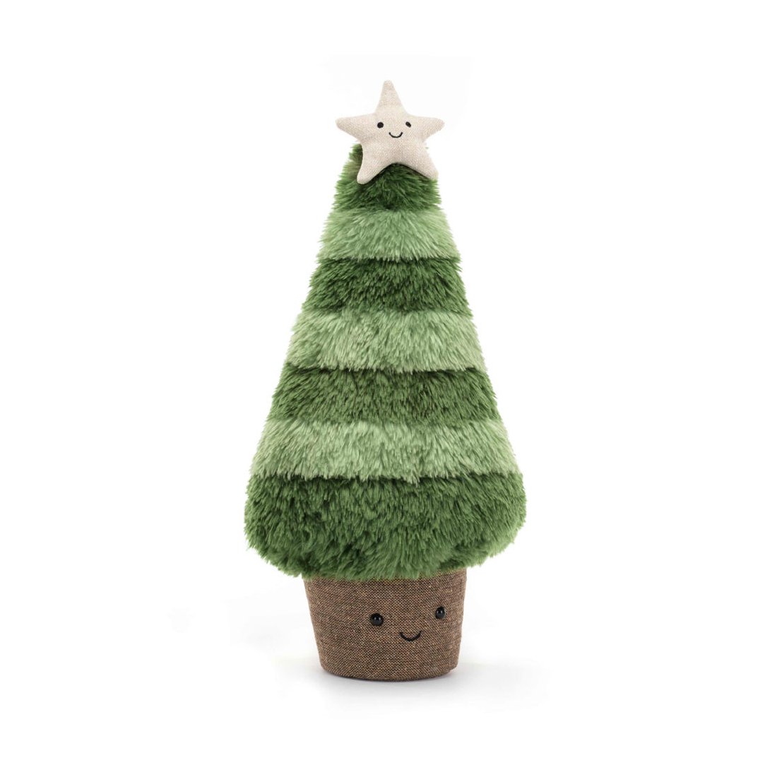 Jellycat Nordic Spruce Weihnachtsbaum groß Vorderseite | Kuscheltier.Boutique