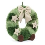 Jellycat Amuseables Nordic Spruce Wreath Vorderseite Kranz | Kuscheltier.Boutique