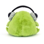 Jellycat Ricky Rainfrog Headphones Rückseite Frosch | Kuscheltier.Boutique