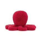 Jellycat Oktopus Krake Cranberry 22cm Rückseite | Kuscheltier.Boutique