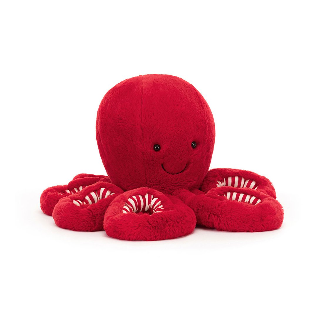 Jellycat Oktopus Krake Cranberry 47cm Vorderseite | Kuscheltier.Boutique