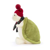 Jellycat Snowman Timmy Turtle Weihnachtsschildkröte | Kuscheltier.Boutique