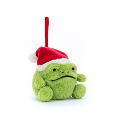 Jellycat Ricky Rainfrog Decoration Vorderseite Frosch | Kuscheltier.Boutique