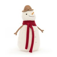 Jellycat Schneemann Jesse Snowmann Vorderseite | Kuscheltier.Boutique