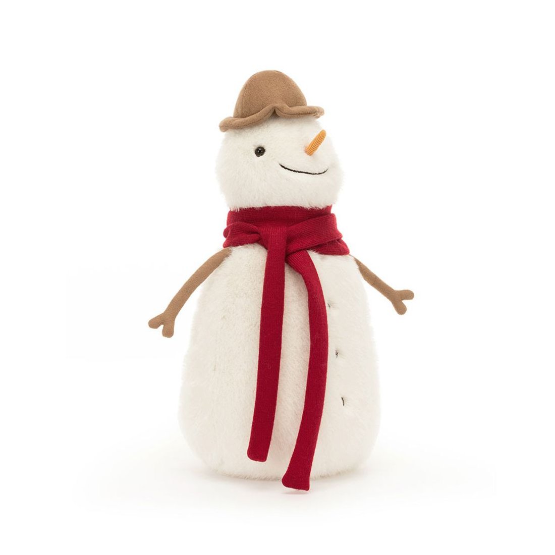 Jellycat Schneemann Jesse Snowmann Vorderseite | Kuscheltier.Boutique