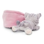 NICI Little Paws Katze grau Rückseite | Kuscheltier.Boutique