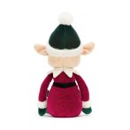 Jellycat Weihnachtself Eldo Rückseite | Kuscheltier.Boutique