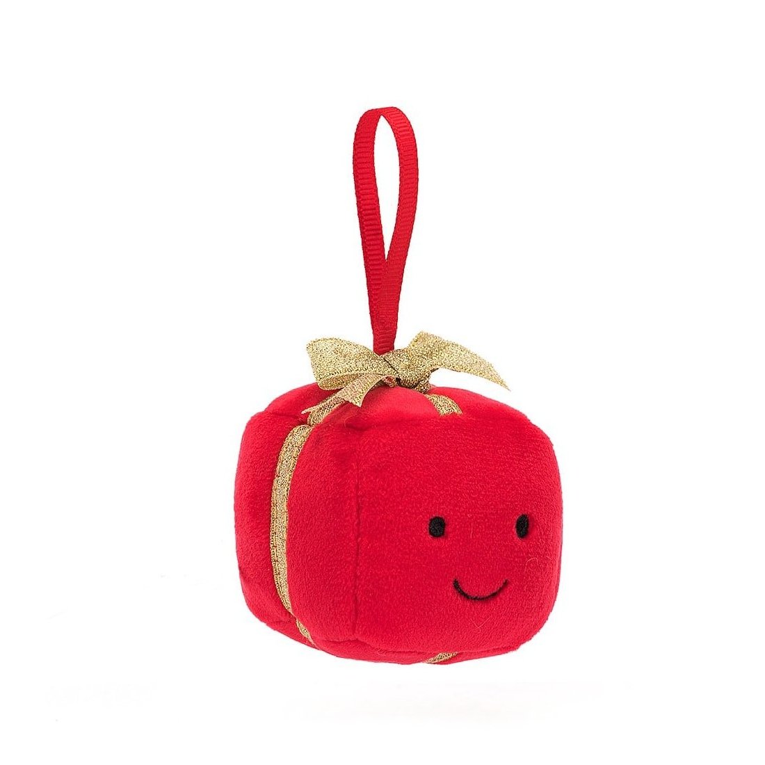 Jellycat Anhänger Festive Folly Geschenk Vorderseite | Kuscheltier.Boutique