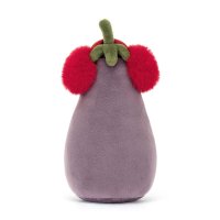 Jellycat Toastie Vivacious Red Aubergine Rückseite | Kuscheltier.Boutique