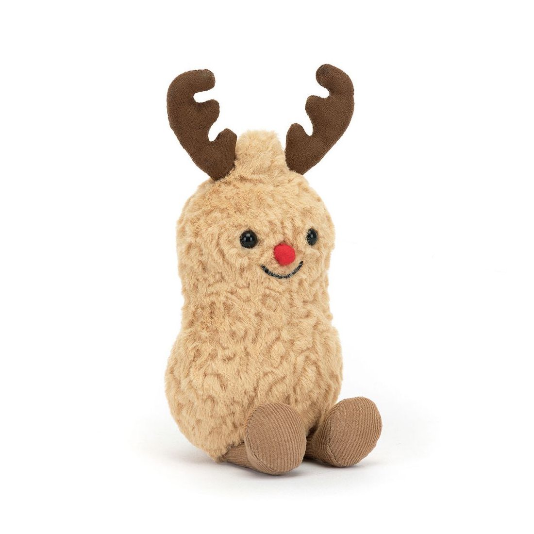 Jellycat Amuseables Erdnuss Peanut Reindeer Vorderseite | Kuscheltier.Boutique