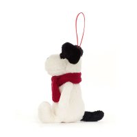 Jellycat Bashful Puppy Decoration Weihnachtsanhänger | Kuscheltier.Boutique